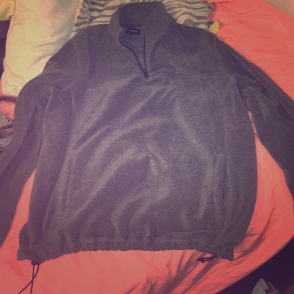 Pullover fleece sweater