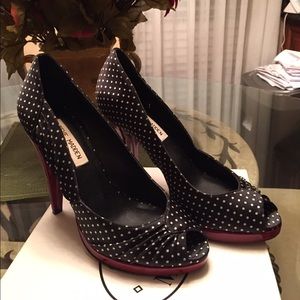 Steve Madden polka dot heels
