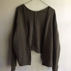 TRADED Brandy Melville Olive Caroline Cardigan
