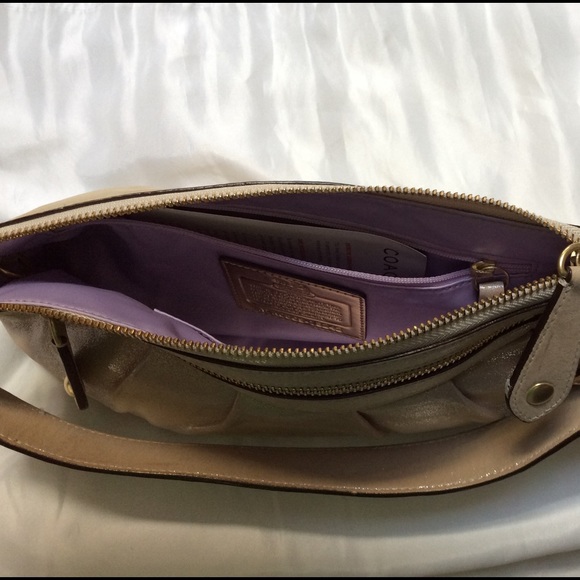 PRICE DROP!! 👜💕👜AUTHENTIC SHIMMERING COACH BAG - Picture 2 of 4