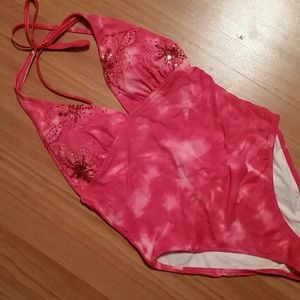 Cute bathing suit . Beads!