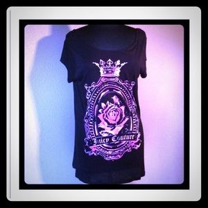 Juicy Couture black casual top