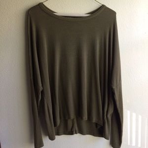 Brandy Melville Olive Long Sleeve