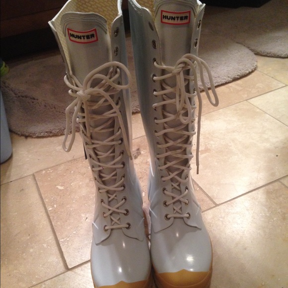 Hunter Shoes - Hunter Watling Lace Up Rain Boots