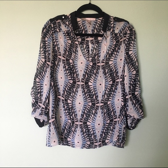 Multi-Colored Forever 21 Blouse