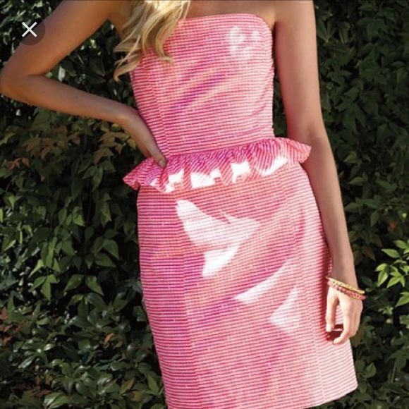 SOLD ❌❌❌❌❌❌Lilly Pulitzer Gingham Dress NWT