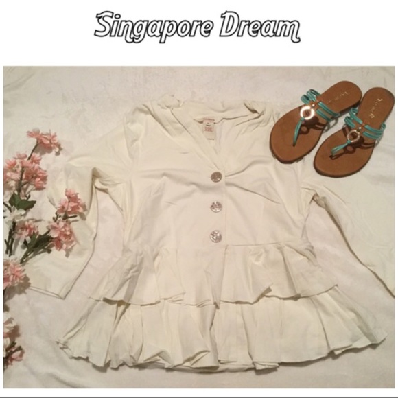 Boho Ruffle jacket/cardigan - Picture 4 of 4