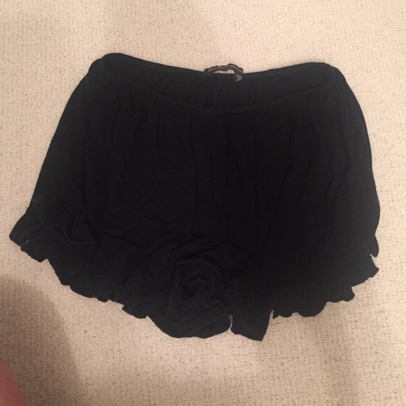 Black Brandy Melville Cotton Vodi Shorts