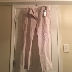 Seersucker pants size 18