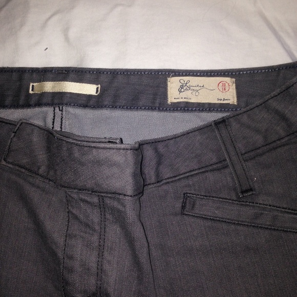 NWOT Gap Gray Stretch Denim Pencil Skirt - Picture 2 of 4