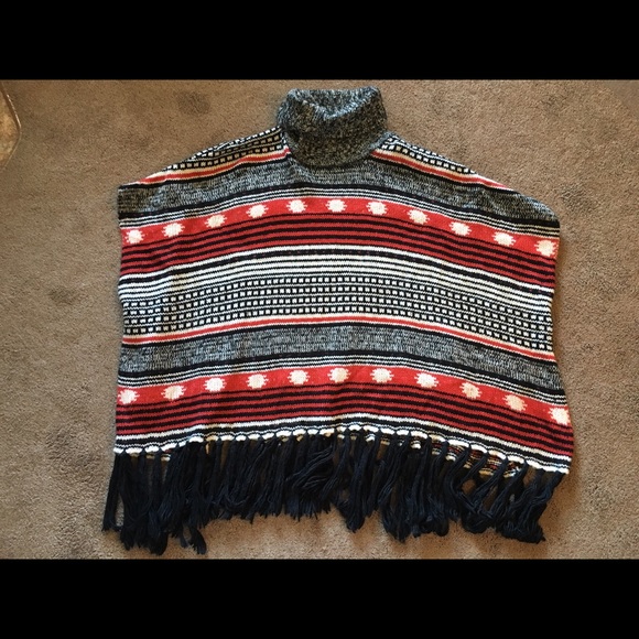 Beautiful Forever 21 poncho!