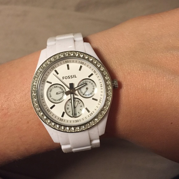 Fossil Jewelry - White Fossil Watch