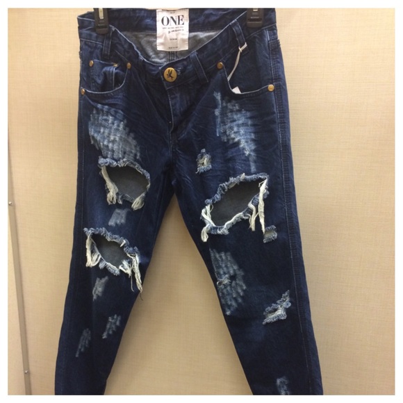 One Teaspoon Trashed Freebirds NWT! Sz 25 & Sz 27 - Picture 3 of 4