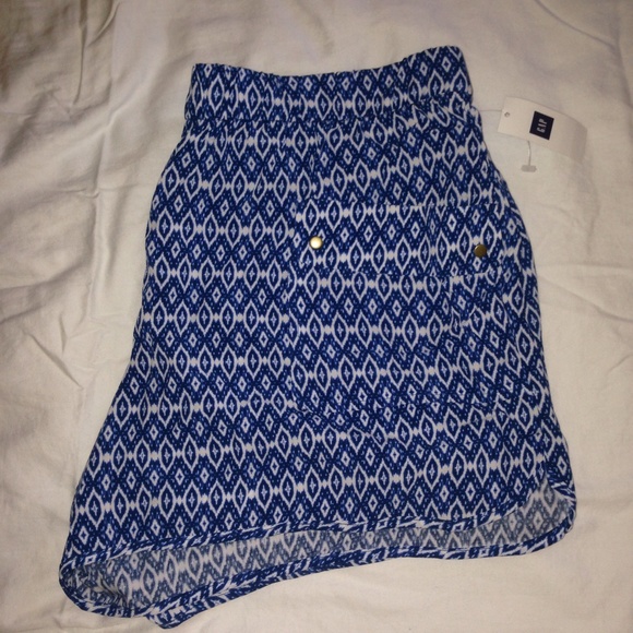 NWT Gap Outlet Printed Woven Soft Shorts - Picture 3 of 4