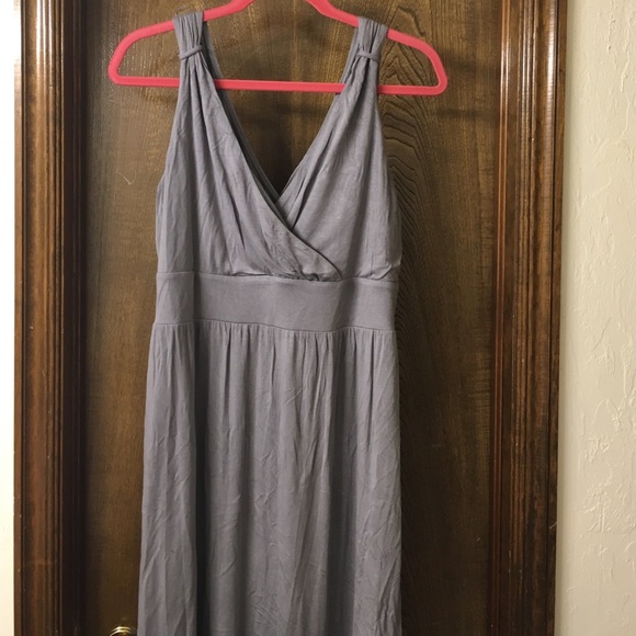 Beautiful gray knit dress