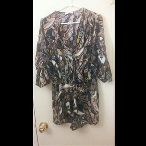 Pretty printed romper