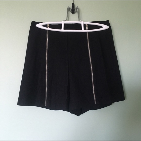 High-Waisted Forever 21 Black Shorts