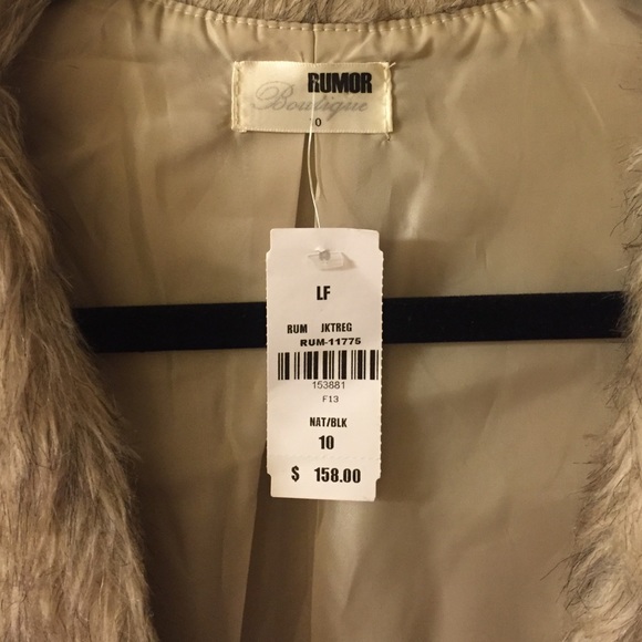 Fur jacket from LF. - Picture 3 of 3