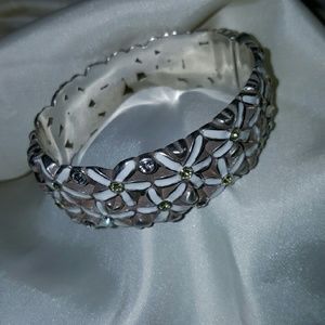 Brighton Daisy hinge cuff bracelet