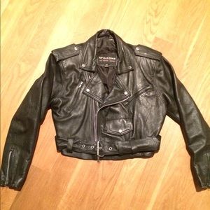 Wilson Leather Experts Vintage Moto Jacket