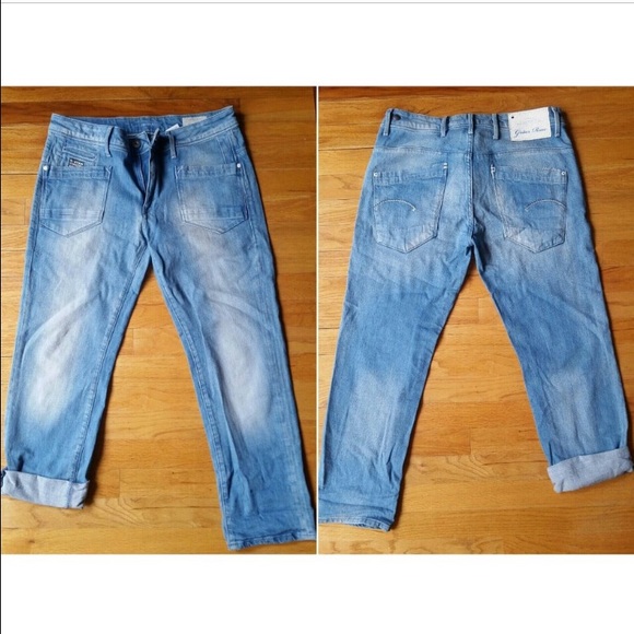 GStar boyfriend cropped jeans