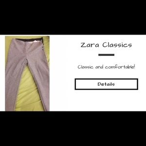 Zara Checkered trousers!
