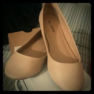 Call It Spring's beige flats