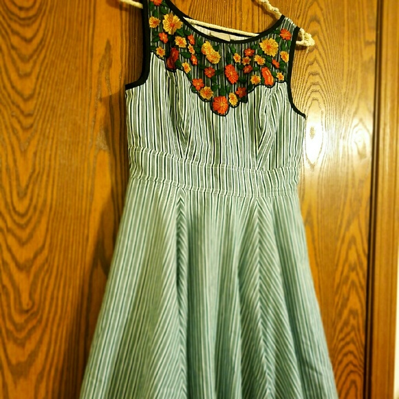 Lovely retro style fit and flare dress