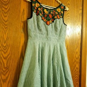 Lovely retro style fit and flare dress