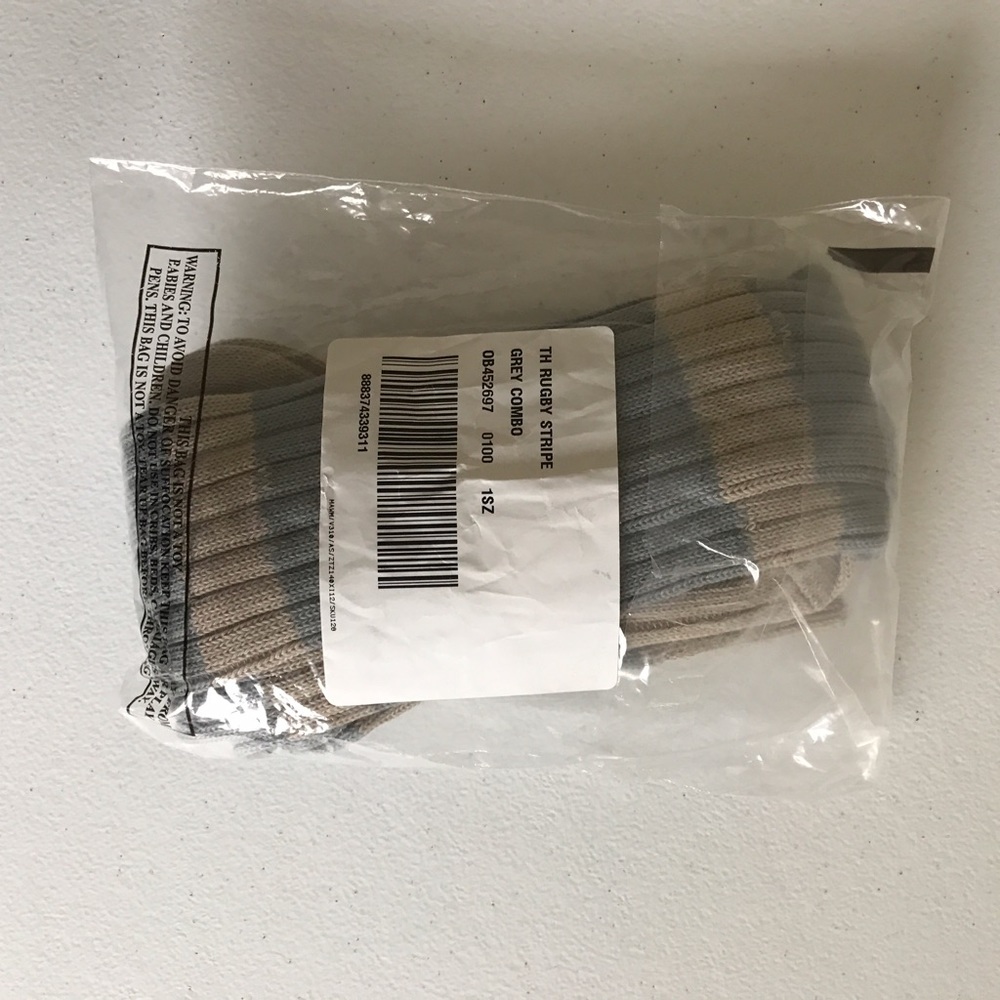 {Free People} Thigh-High Striped Rugby Sock - Picture 7 of 7