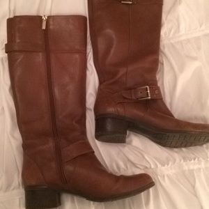 leather riding boots