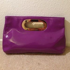 Michael Kors - Purple Patent Leather Clutch