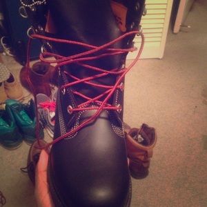 Size 8.5 men's Timberland 8in super boot