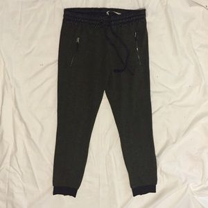 Zara herringbone joggers