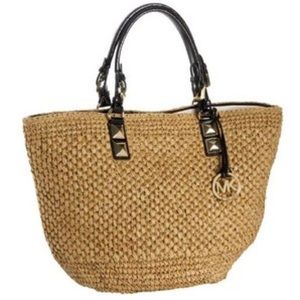 ‼️Sold‼️ Michael Kors Santorini Raffia Tote