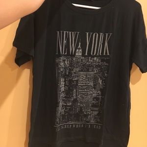 "New York" brandy Melville tee