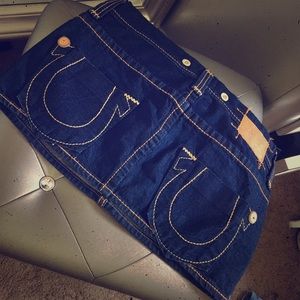 True religion mini skirt 😍