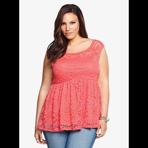 Lace Empire Tank