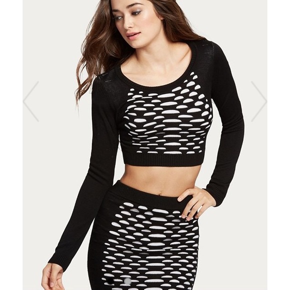 G by Guess Cropped Sweater