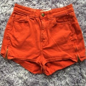 American Apparel High Waist Four Way Stretch Short