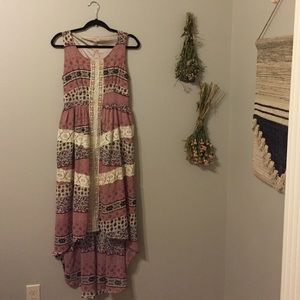 floral maxi dress