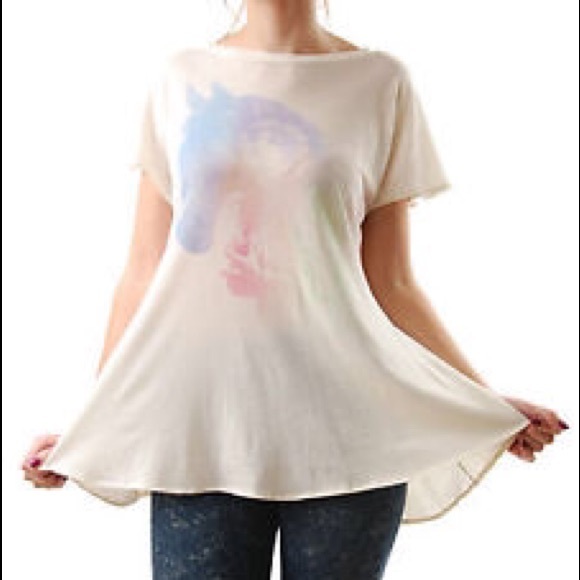 Wildfox horse whisper vintage lace morning mist.