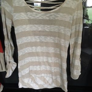 Open strappy back summer top