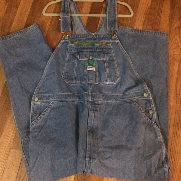 gray liberty overalls