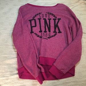 VS Pink Knit Sweater