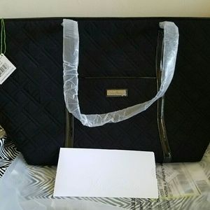 Vera Bradley Trimmed Vera Traveler Bag