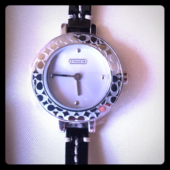 Black COACH Watch