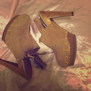 Claudia Suede Michael Kors Clogs