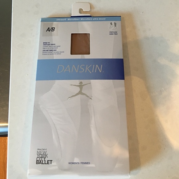 Danskin footless tights