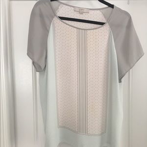 Ann Taylor LOFT Short Sleeve Blouse